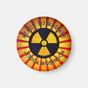 Ready to Radiate Graduation Magnet