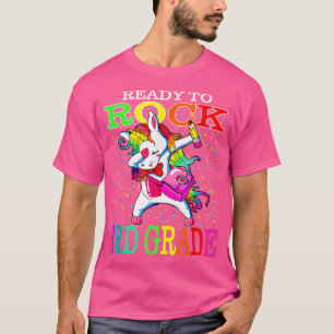 Ready To Rock 3rd Grade Back To School Dabbing Uni T-Shirt