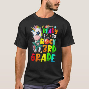 Ready To Rock 3rd Grade Unicorn Magic First Day Of T-Shirt
