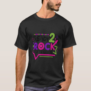 Ready To Rock 4th Grade Back To School Teacher Stu T-Shirt