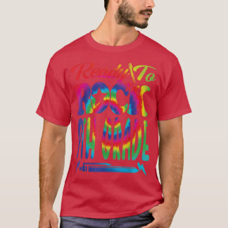 Ready To Rock 9th Grade Back To School Tie Dye T-S T-Shirt