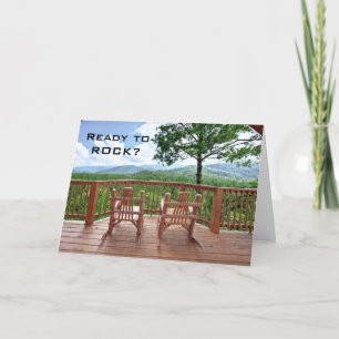 READY TO ROCK AT 50? CARD
