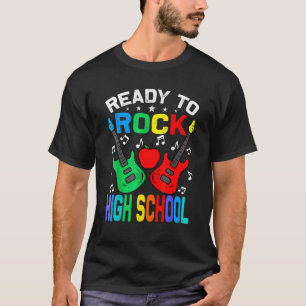 Ready To Rock High School Back To School Guitar 1 T-Shirt