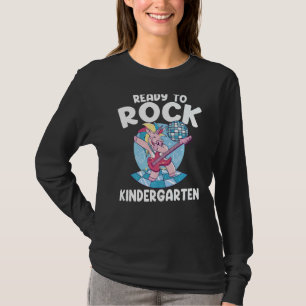 Ready To Rock Kindergarten Back To School Unicorn T-Shirt