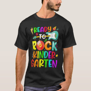 Ready To Rock Kindergarten First Day Of 5th Grade  T-Shirt