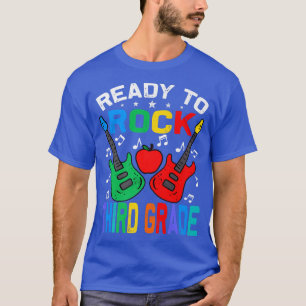 Ready To Rock Third Grade Back To School Guitar Pr T-Shirt