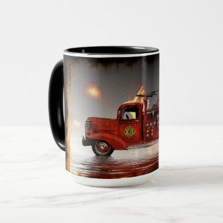 Ready to Roll in Vegas - Fire Truck  Coffee Mug