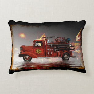 Ready to Roll in Vegas-Fire Truck Pillow Case