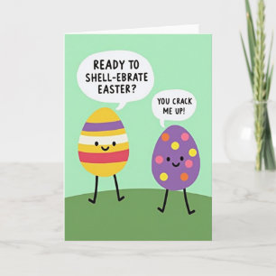 Ready To Shell Celebrate Easter Card