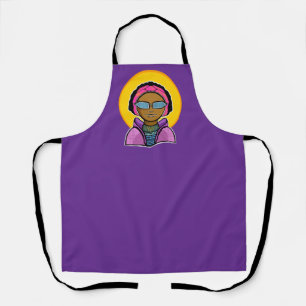 Ready to ski apron