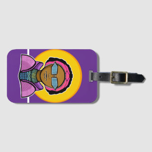 Ready to ski luggage tag