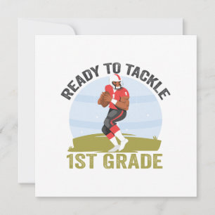 Ready To Tackle 1st Grade Football Fantasy Rugby  Save The Date