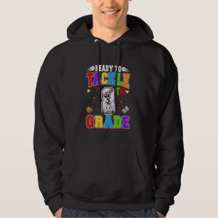 Ready To Tackle Eighth Grade Back To School Baseba Hoodie