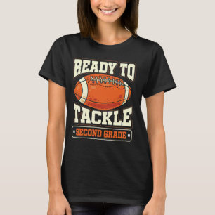 Ready To Tackle Second Grade Back To School 2nd Gr T-Shirt