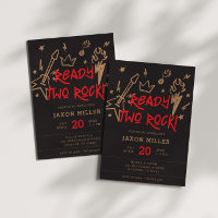 Ready Two Rock Kids' Metal 2nd Birthday