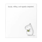 Ready Willing Vaguely Competent by Sandra Boynton