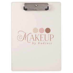 Readymade Logo Branded Makeup Artist Clipboard