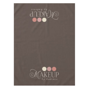 Readymade Logo Makeup Artist Tablecloth Runner