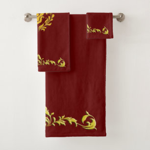 REAGAL GOLDEN DESIGNS BATH TOWEL SET