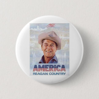 Reagan 6 Cm Round Badge
