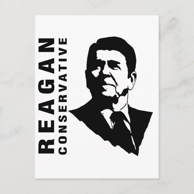 Reagan Conservative Postcard (Front)