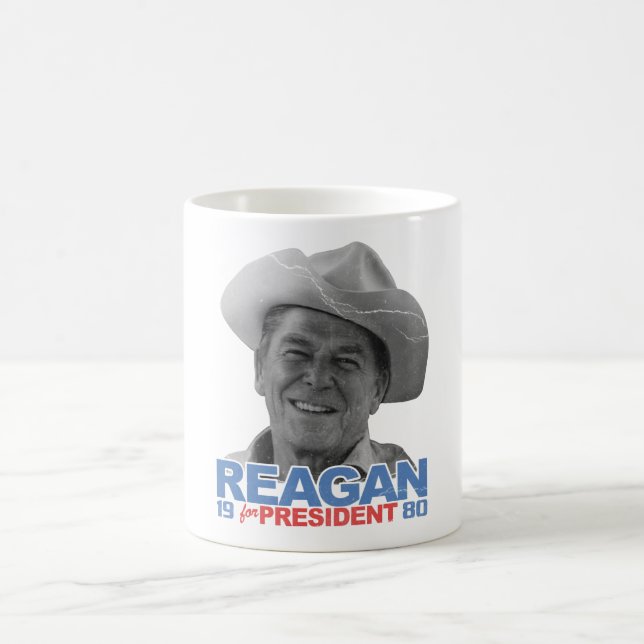 Reagan Cowboy 1980 Coffee Mug (Center)
