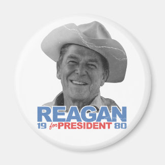 Reagan Cowboy 1980 Magnet
