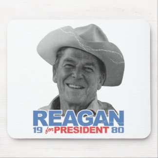 Reagan Cowboy 1980 Mouse Mat