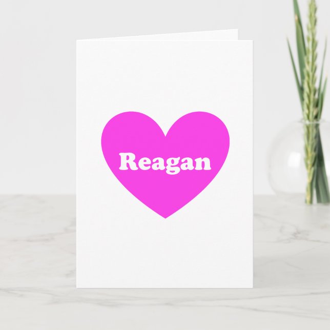 Reagan Holiday Card (Front)