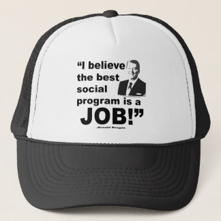 Reagan Quote 4 Trucker Hat
