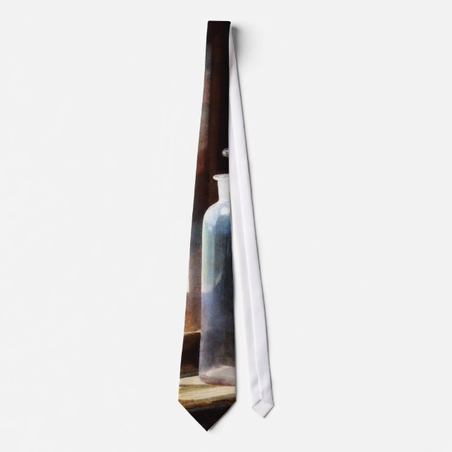 Reagent Bottle and Small Brown Bottle Tie (Front)