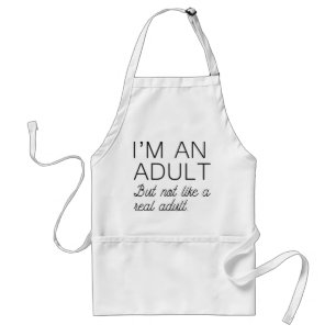 Real Adult Standard Apron