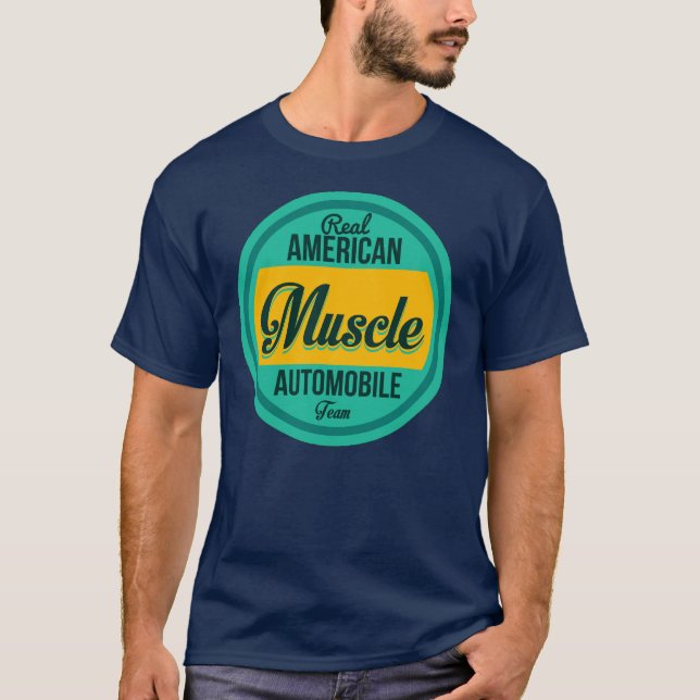 Real American Muscle  T-Shirt (Front)