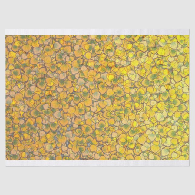 Real Aspen Leaves Tissue Paper (Front)