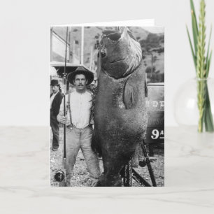 Real Big Fish, early 1900s Card