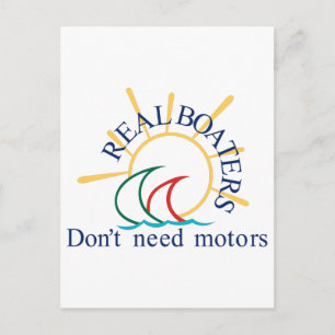 Real Boaters Postcard