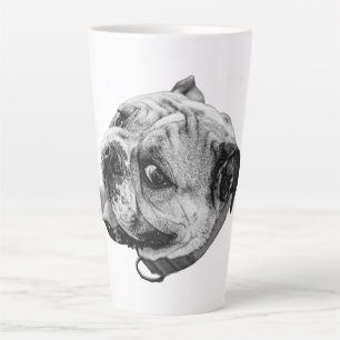 Real Bulldog Charm Latte Mug