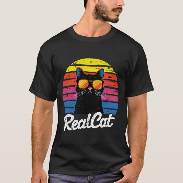 real cat T-Shirt (Front)