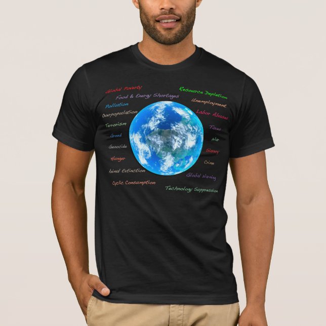 Real Change Right Now T-Shirt (Front)