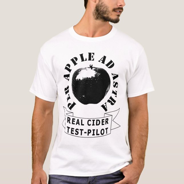 Real Cider Test-Pilot - No. 4 T-Shirt (Front)