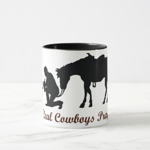 Real Cowboys Pray Mug
