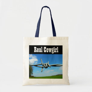 Real Cowgirl Tote Bag