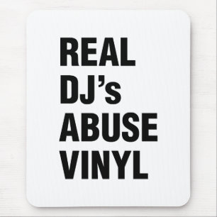 REAL DJ's ABUSE VINYL Mouse Mat