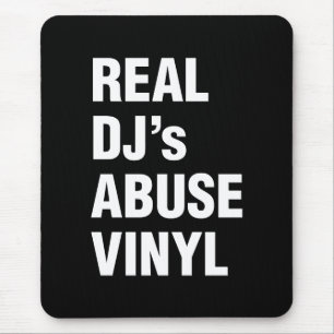 REAL DJ's ABUSE VINYL Mouse Mat