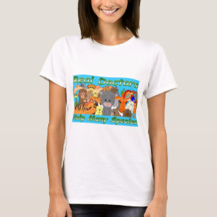 Real doctors treat all species - full colour T-Shirt