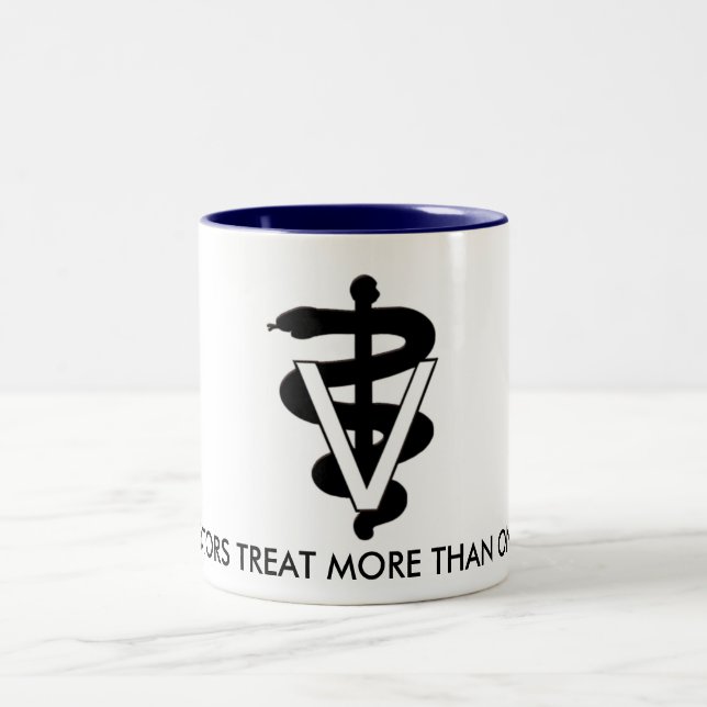 REAL DOCTORS TX Two-Tone COFFEE MUG (Center)