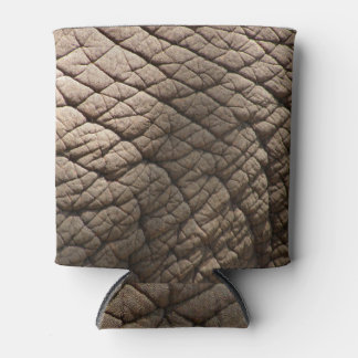 Real Elephant Skin Texture, Wrinkled. Can Cooler