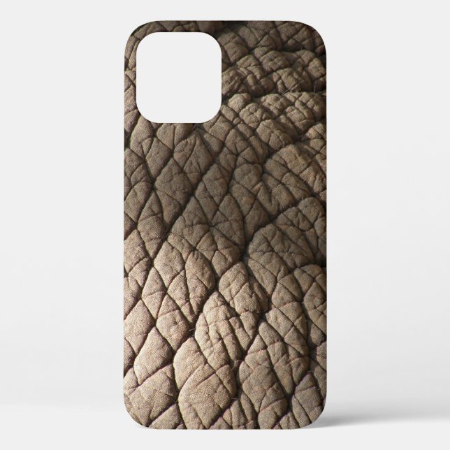 Real Elephant Skin Texture, Wrinkled. Case-Mate iPhone Case (Back)