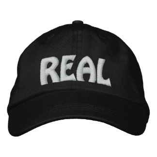 REAL EMBROIDERED HAT