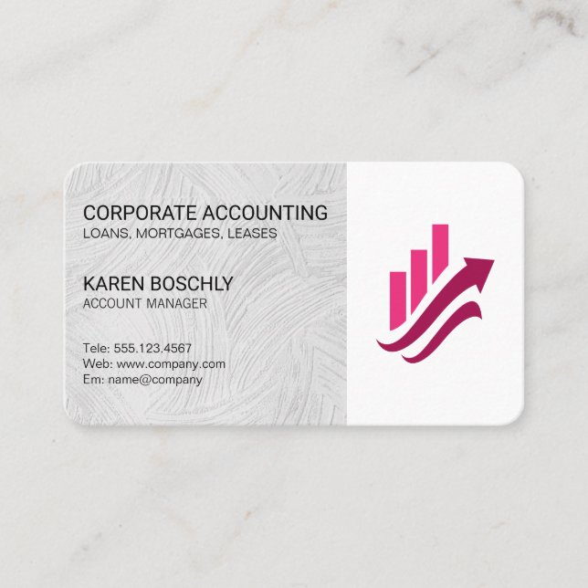 Real Estate | Account Manage | Corporate Fintech  Business Card (Front)